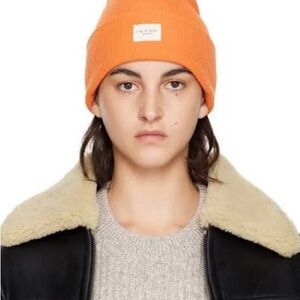 Rag & Bone Vibrant Orange Beanie